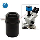 SZM CTV 1/2 1/3 1X Adapter 0.3X 0.5X 1X C mount Lens For Trinocular Stereo Microscope HDMI VGA USB Video Camera Accessories