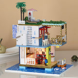 NEW Doll House Diy Miniature 3D Wooden Miniaturas Dollhouse Furniture Building  Kits Toys for Children Birthday Gifts