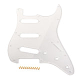 1Ply Guitar Accessory Pickguard PVC Clear Transparent for ST Electric Guitar