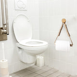 Modern And Simple Roll Paper Stand Retro Woven Towel Hanging Hemp Ropes Bathroom Toilet Roll Paper Holders Bathroom Hardware