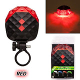 Laser taillights mountain bike bicycle lights Starry parallel line warning LED lights cycling equipment Bicycle Lights