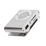 Portable Digital MP3 Music Media Player Mini Back-Clip MP3 Player with Earphone and USB Cable for Outdoor Sports Mini MP3 Player