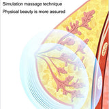 Electric Breast Massage Bra Wireless Breast Enhancement Instrument with Hot Compress Function for Breast Lift Enlarge
