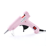 Hot Glue Gun Sol Gun Hot Melt Gun 20W Electric Heat Gun Hot Melt Glue Gun DIY Jewelry Accessories + A Hot Glue Stick