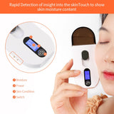 Portable Skin Analyzer Facial Moisturizing Sprayer 30ml Water Nano Mist Spray Moisture Tester Toner Essence Sprayer Hydration