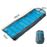 Envelope Sleeping Bag Ultralight Outdoor Sport Camping Hiking Hollow Cotton Bag Thermal Waterproof Heated Sleep Bag  in Winter