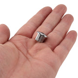 3X Guitar Tuner Conversion Bushings Adapter Ferrules Nickel Plating with Nice Plastic Shell for 10mm Peghead Holes