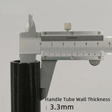 12mm Hole Aluminum Alloy Turning tool extension bar Hollowing Wood Turning Tools Lathe Knurling Knife Handle w/ Wrench