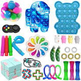 30PC Cheap Fidget Toys Anti Stress Set Strings Relief Pack Gift for Adults Children Figet Sensory Squishy Relief Antistress 2021
