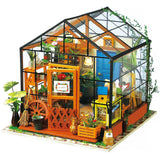 CUTEBEE DIY Dollhouse Wooden Doll Houses Miniature Dollhouse Kit Furniture  Casa Music Led Toys for Children Birthday Gift A68C