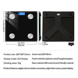 Precision Weight Scale Bathroom Smart BMI Can Be Connected To Mobile Phone With LED Bluetooth Balance Healthy Body Fat Analyzer