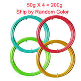 1.75mm 3D Printer Filament PLA Silk Texture 0.25Kg 250g Shine Silky 3D Pen Printing Filaments Rich Luster Printing Materials