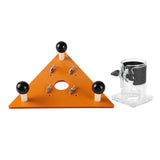 Woodworking Edge Cutter Board Carpenter Trimmer Router Bases Flip Plate Engraving Milling Machine Table Chamfering Accessories