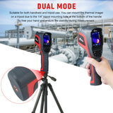 -20℃~+550℃ Handheld IR Infrared Thermal Imager Color Screen Infrared Thermometer with 16G Storage Card Thermal Imaging Camera
