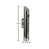 2L Outdoor Creative Wall-mounted Ash Tray 304 Stainless Steel Ashtray For Smoking Area Toilet Storage Cup Cigarette Tool Box