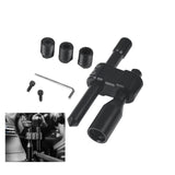 Adjustable Knob Extender with 3 Adapters  Universal Gear Shifter Extender Kit for Vehicle Most Manual Knob