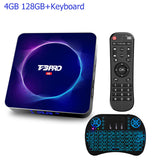 Vmade T3 Pro Android 10 TV Box 4G 32G 64G128G TV Receiver Set Top Box Dual Wifi 2.4G&5G Bluetooth HEVC 265 IPTV Media Player