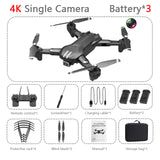 H168 Drones With Camera HD 4K 1080p RC Drone Professional Quadcopter FPV Photography Remote Control Teen Boy Toy Helicopter Dron
