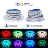 LED Strip Light 5050 SMD DC12V Flexible LED Lamp Tape Ribbon RGB 10M TV Desktop Screen BackLight Diode Tape led lights for room