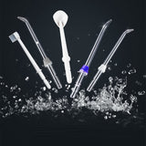 Oral Irrigator Water Pulse Flosser  Jet Teeth Cleaner Hydro Jet With 800Ml Water Tank &amp; Nozzle Tooth Care