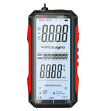 6000 Counts Multimeter Voltmeter Ammeter Ohmmeter True RMS AC/DC Ohm Hz Capacitance Diode NCV Meter with Backlight Flash Light
