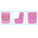 Grass Stand Plastic Small Animals Feeder Removable 2-in-1 Pet Food Feeder Grass Rack Fixed Feeder