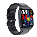 Smart Watch E500 Blood Glucose ECG High End Health Monitoring Blood Pressure Body Temperature Smartwatch Men Fitness Tracker