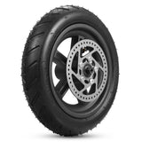 Electric Scooter Rear Tire w/ Wheel Hub Disc Brake Set 8.5in Inflatable E Scooter Wheel Replacement for Xiaomi M365 Spare Parts