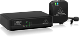 BEHRINGER ULM300LAV High-quality wireless Lavalier microphone optimized for speech applications with belt clip