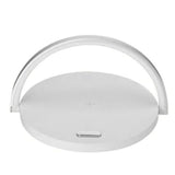 Qi Wireless Charger LED Table Lamp 10W USB Charging Desk Lamp Adjustment Table Bedside Lamp with Phone Holder