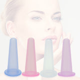 6 PCS Facial Cup Set Ventosas De Succion Masajes Facial Silicone Massage Cups Face Lifting Massager Beauty Suction Cups Kit