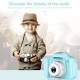 2.0 Inch Children Mini Cute Digital Camera Take Picture Camera 1080P Children Toys Video Recorder Camcorder Best Gift For Kids