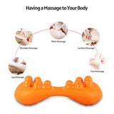 Back Massage Board Brace Back Stretching Device Massager Board for Correct Lumbar Traction Straight Spine Back Relax Health Care