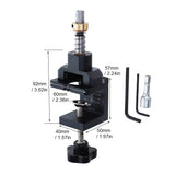 KKmoon 35mm Hinge Hole Opener Self-Clamping Hinge Hole Drilling Jig Set Hinge Hole Locator Guide Kit Woodwooking Tools