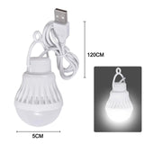 LED emergency light bulb, USB interface with cable Portable Camping Lamp Mini Bulb Book Light Reading Student Study Table Lamp