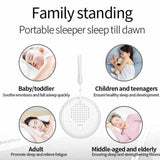 Baby White Noise Machine USB Rechargeable Timed Shutdown Sound Machine Sleep Soother Relaxation Monitor For Baby Adult Office