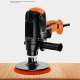 220V 980W Polishing Machine Six Gears Adjustable Speed Electric Car Polisher Waxing Machine Automobile Furniture Polishing Tool
