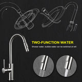 Touch Inductive Kitchen Faucets Kitchen Hot Cold Water Mixer 360 Rotation Pull Out Handle Faucet Mixer Tap Torneira Da Cozinha