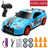 2.4G Drift Racing Car Toy 4WD Rapid Drift Racing Car Remote Control GTR AE86 Vehicle Car Toy for Children Gifts VS WLtoys 284131