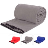 Adult Fleece Sleeping Bag Liner, Microfiber Blanket Outdoor Blanket for Backpacking Camping Hiking Picnic Hotel Office Trave