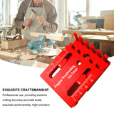 Depth Measuring Ruler Line With Scale Woodworking Tool Multifunctional Mini Portable Marking Aluminum Alloy Home Gaps Gauge