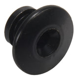4Pcs Mushroom Head Guitar Strap Buttons Strap for Electric Acoustic Guitar Bass Parts,Black