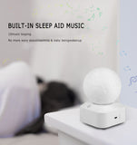 White Noise Machine Sleep Colorful Light Music Sleep Aid Therapy Sound Machine For Baby Adult Night Light Volume Remote Control
