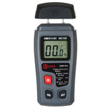 LCD Wood Moisture Test Moisture Meter 4 Modes Hygrometer Pin Type Timber Humidity Instrument Handheld Water Leak Detector