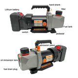 Copper Brushless Motor Direct Current Vacuum Pump Portable Car Lithium Pumps Compatible with Battery