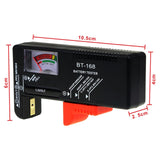BT168D BT168 Pro Digital Battery Capacity Tester LCD BT-168D Checker for 9V 1.5V AA AAA Cell C D Batteries BT-168