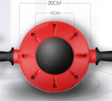 360 Degrees All-Dimensional Abdominal Wheel，No Noise Roller Muscle Trainer Fitness Equipment Non-Slip Workout Body Massager