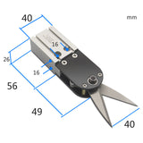 Air Nipper Shears Auto Pneumatic Cutter for Fabrics Elastic Rope Plastic Metal Scissors Hand Tool 12MM 18MM 25MM 40MM 56MM