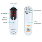 Formaldehyde Detector Indoor Air Quality Monitor HCHO and TVOC Monitor with Audible Alarm LED Indicator for Home HVAC System