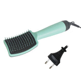 Multifunctional Hot Air Hair Dryer Brush Electric Straightener Vibration Massage Comb Smooth Frizz Styler Tools H05F